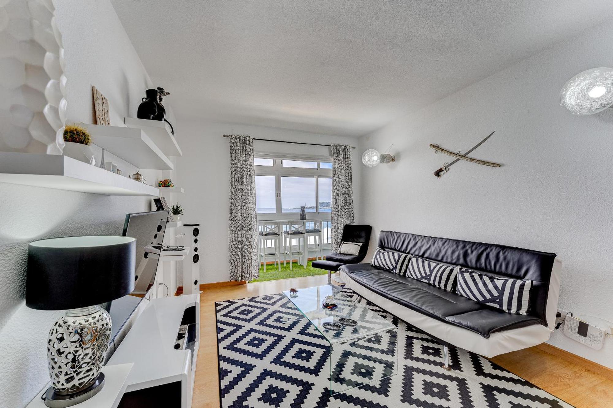 1St Line Sea View 3 Rooms Apartment In Tenerife 92M2 Bajamar  Extérieur photo