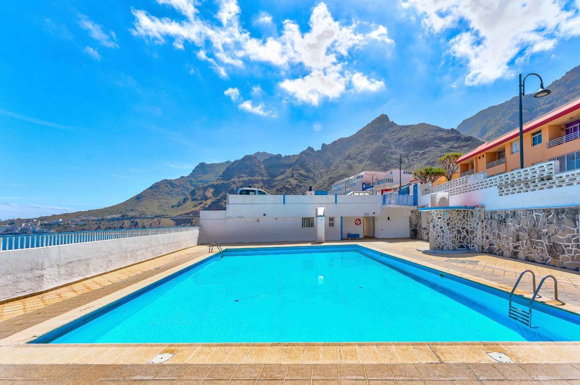 1St Line Sea View 3 Rooms Apartment In Tenerife 92M2 Bajamar  Extérieur photo