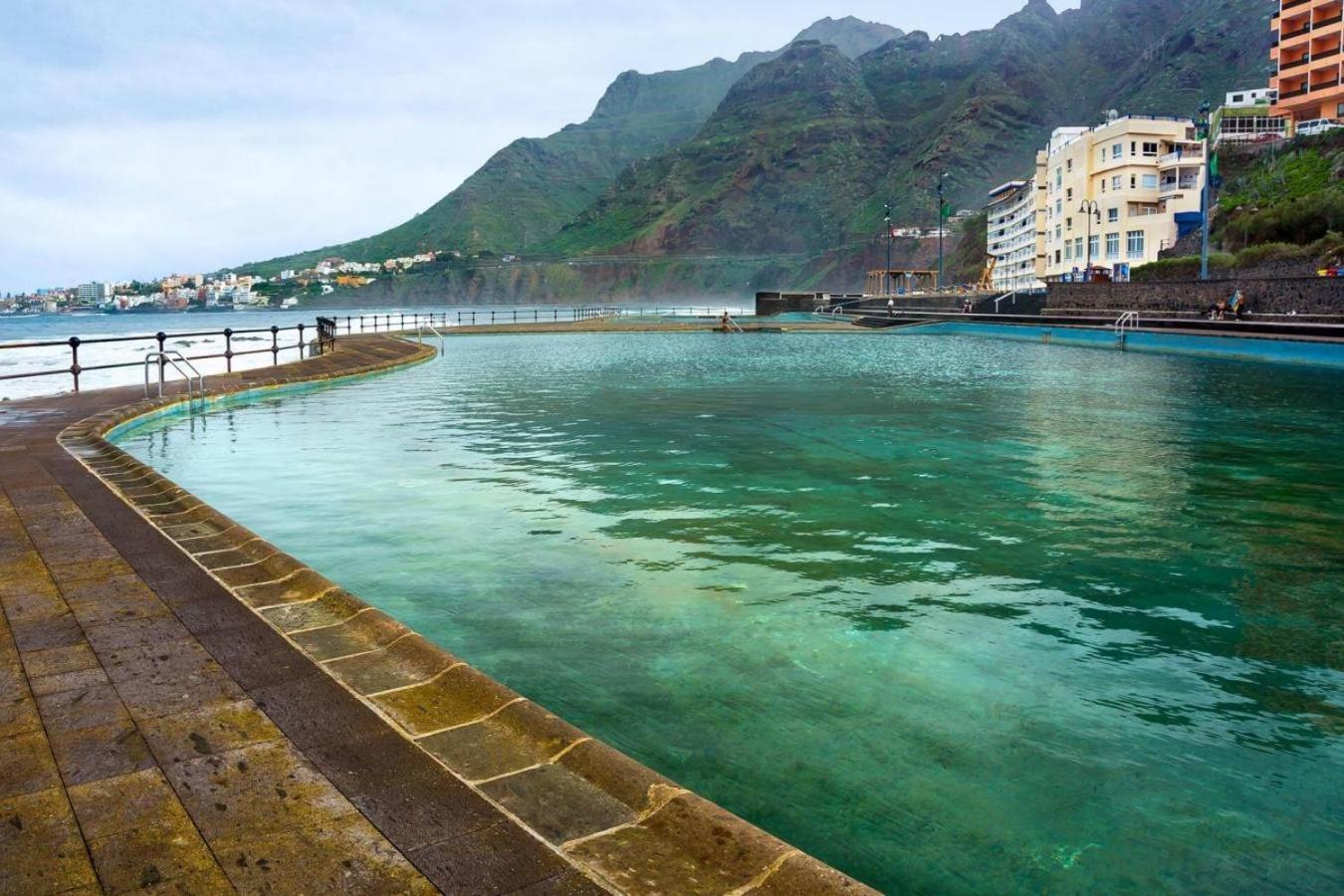 1St Line Sea View 3 Rooms Apartment In Tenerife 92M2 Bajamar  Extérieur photo